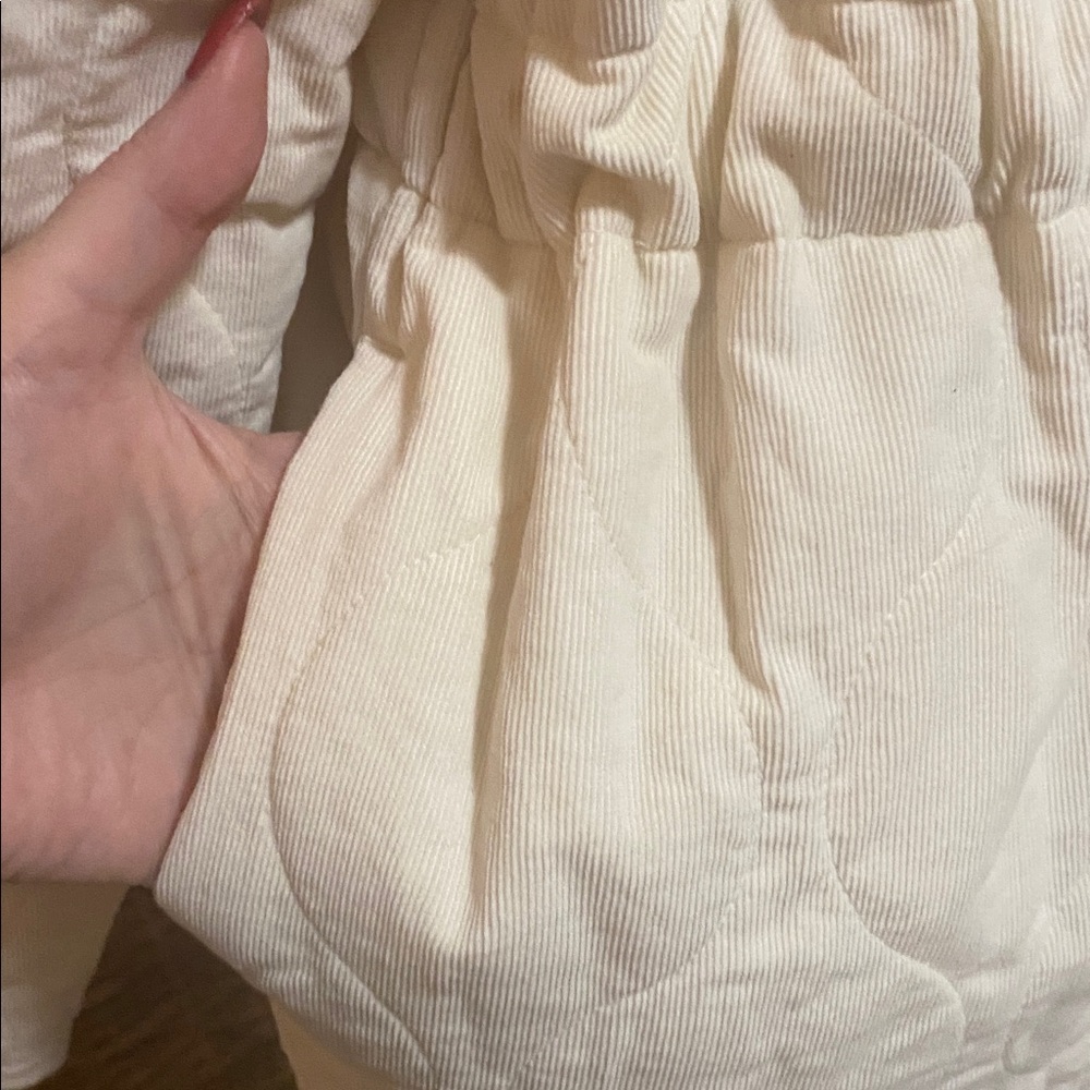 Universal Thread Ivory Puffer Jacket - image 4